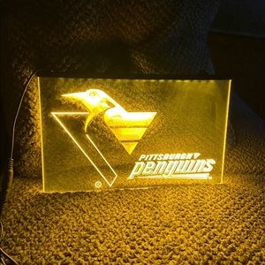 Brand new Pittsburgh Penguins LED sign